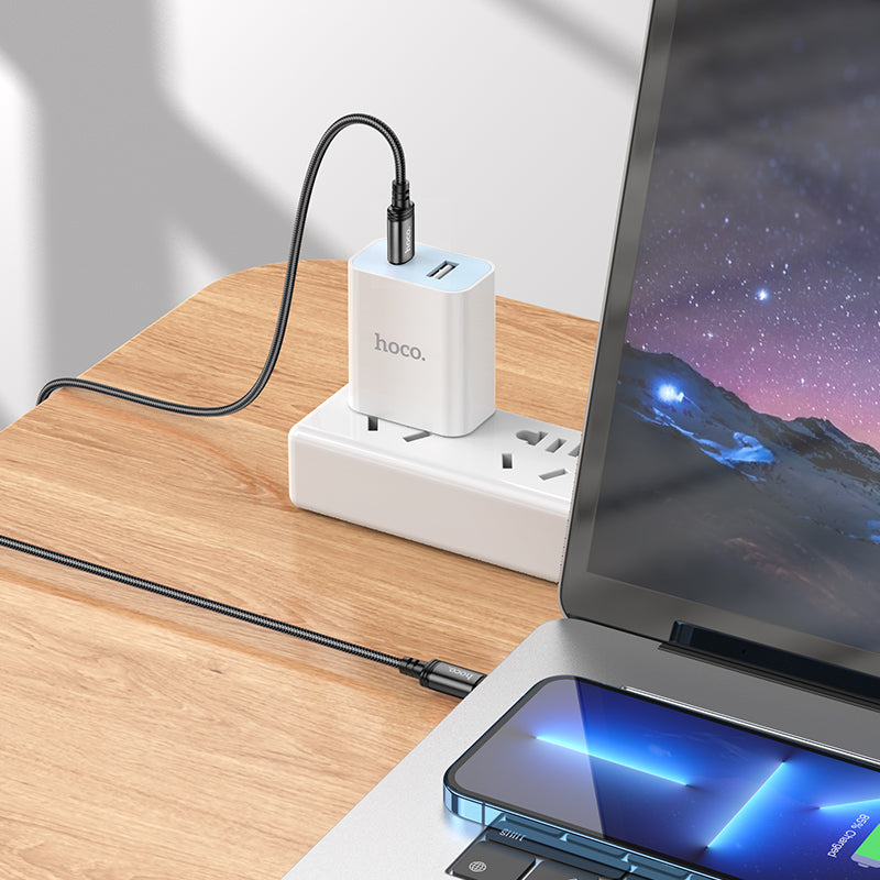 HOCO X89 Type-C to Type-C 60W Charging Data Cable