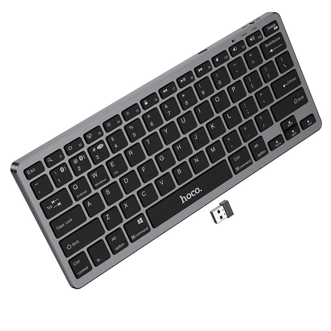 HOCO GM32 Dual Mode Wireless Keyboard Infinity Cellphone Accessories Inc hoco-gm32-dual-mode-wireless-keyboard-infinity-cellphone-accessories-inc