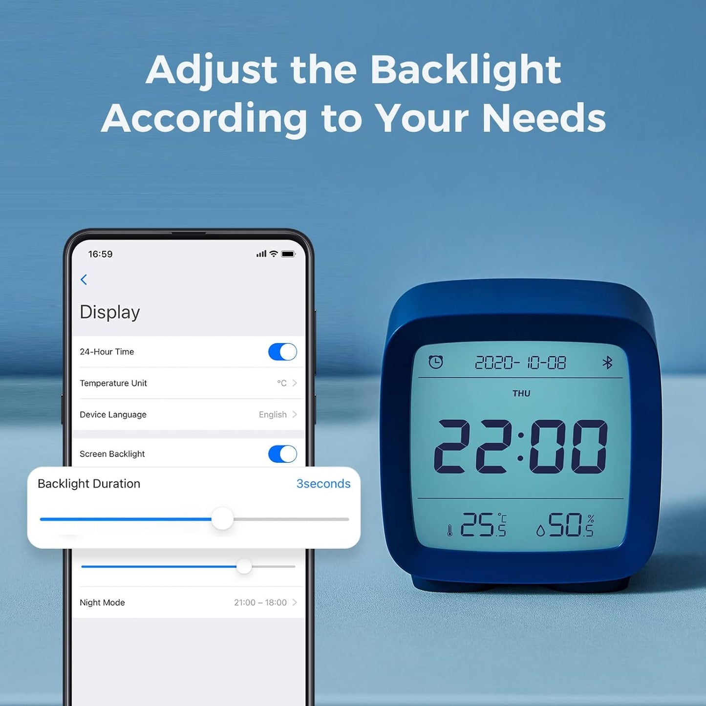 Qingping Bluetooth Alarm Clock