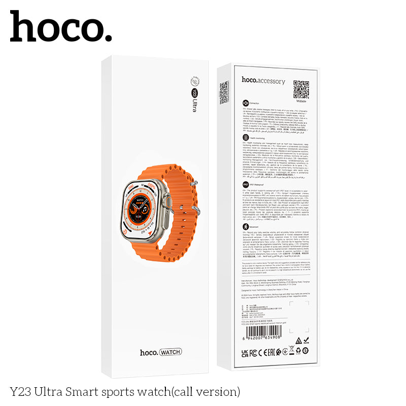 New Color Available! HOCO Y23 Ultra Smart Sports Watch (Call Version)