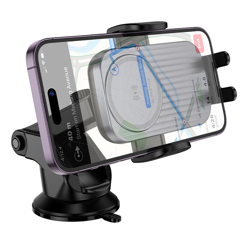BOROFONE BH222 Wireless Fast Charging Car Holder for Centre Console