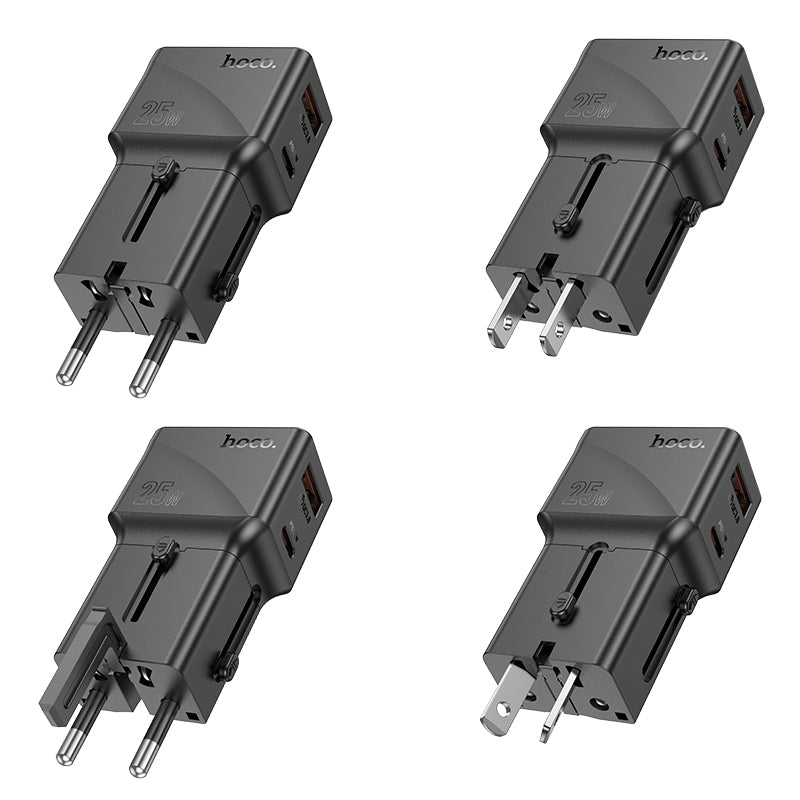 HOCO AC24 Mini PD25W QC3.0 Universal Travel Charger