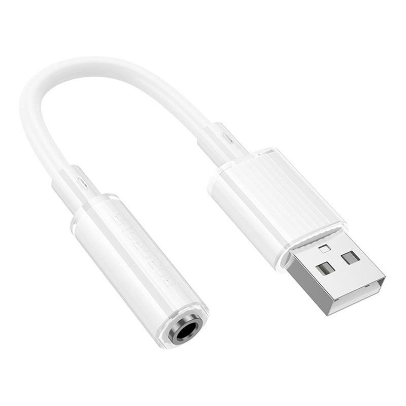 BOROFONE BV22 Adapter USB-A to 3.5mm Female Audio Converter 15cm