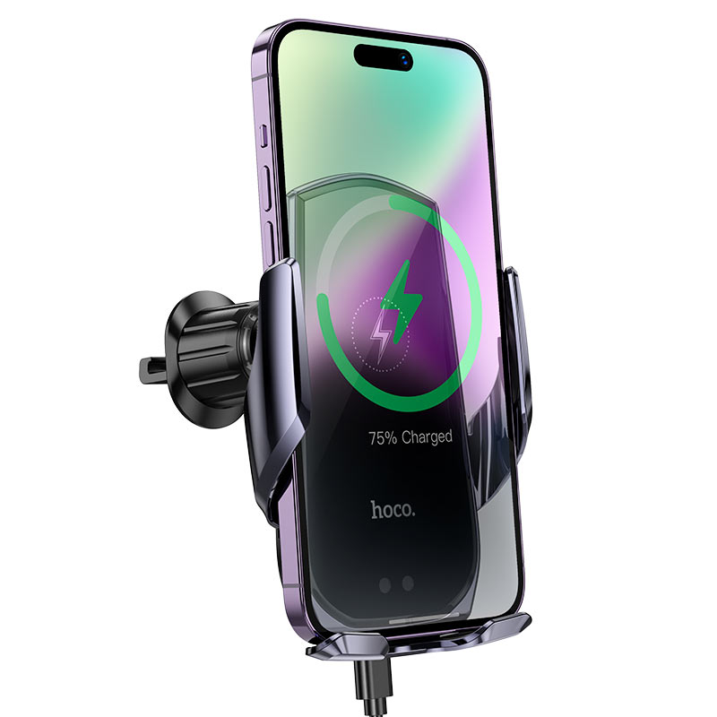 HOCO CA202 Plus Wireless Charging Car Holder for Air Outlet