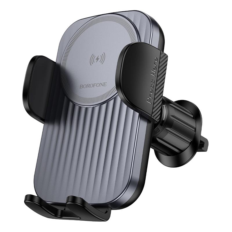BOROFONE BH221 Wireless Fast Charging Car Holder for Air Outlet