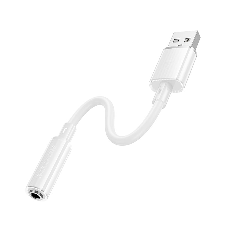 BOROFONE BV22 Adapter USB-A to 3.5mm Female Audio Converter 15cm
