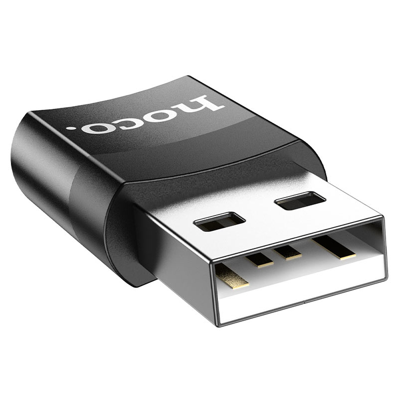 HOCO UA17 USB-A Male to Type-C Female Adapter
