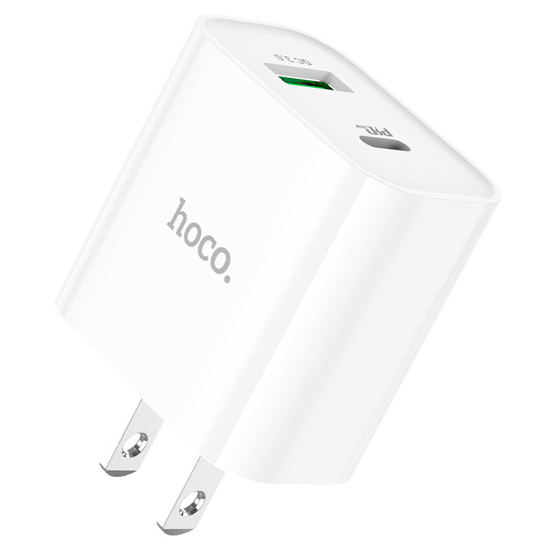 HOCO C80 Plus PD20W + QC3.0 Charger (US)