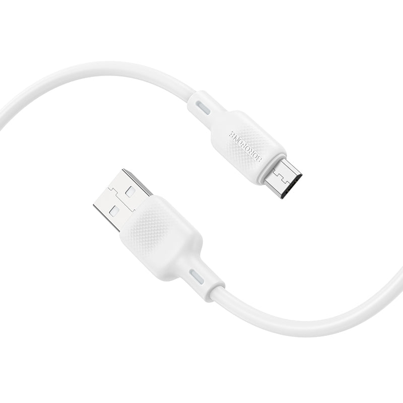 BOROFONE BX113 USB-A to Micro USB 2.4A Charging Data Cable