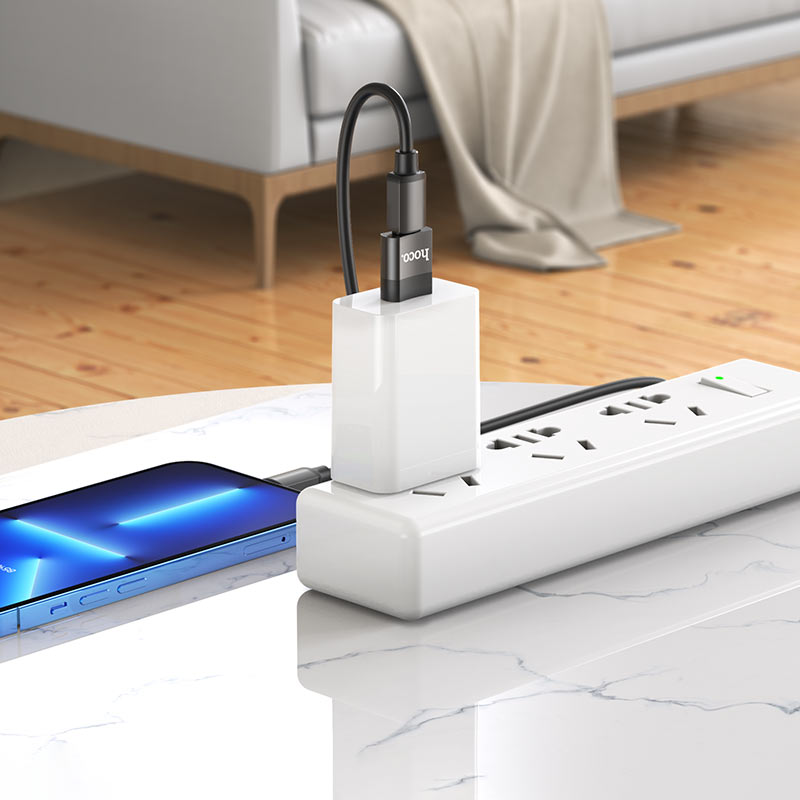 HOCO UA17 USB-A Male to Type-C Female Adapter