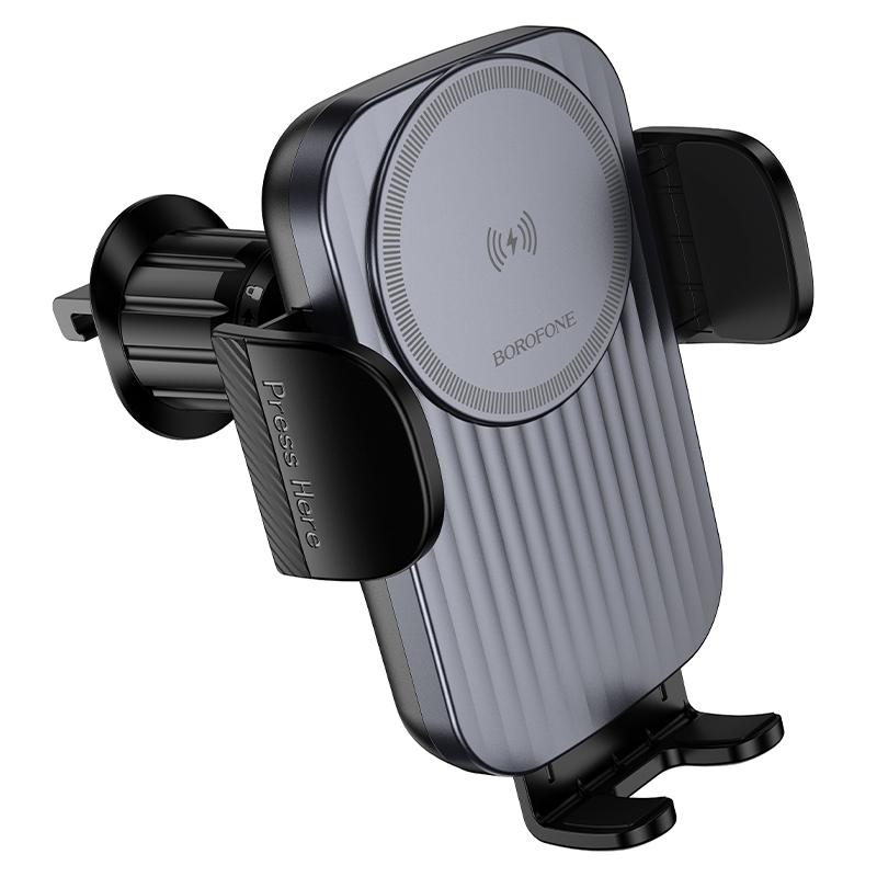 BOROFONE BH221 Wireless Fast Charging Car Holder for Air Outlet