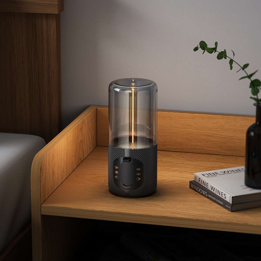 HOCO BS64 Portable Wireless Bluetooth Speaker with Magnetic Light