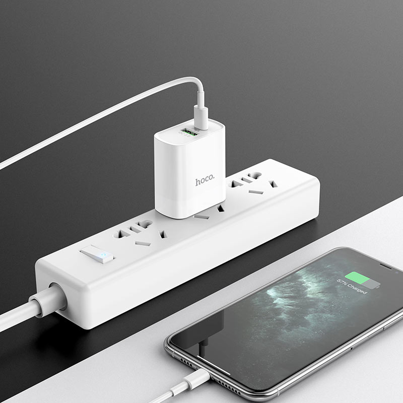HOCO C80 PD20W + QC3.0 Charger (US) Set