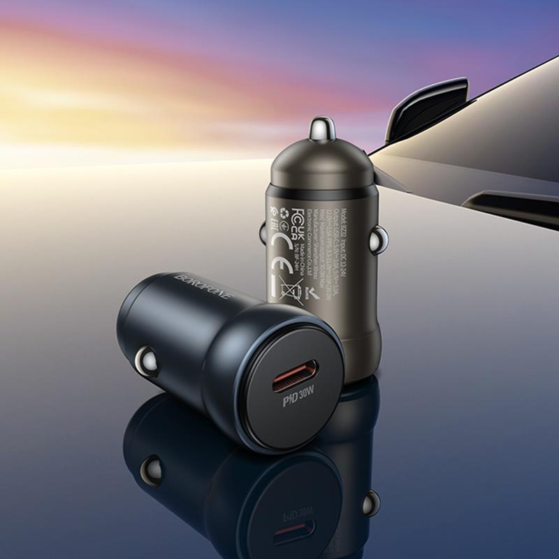BOROFONE BZ32 PD30W Type-C Car Charger