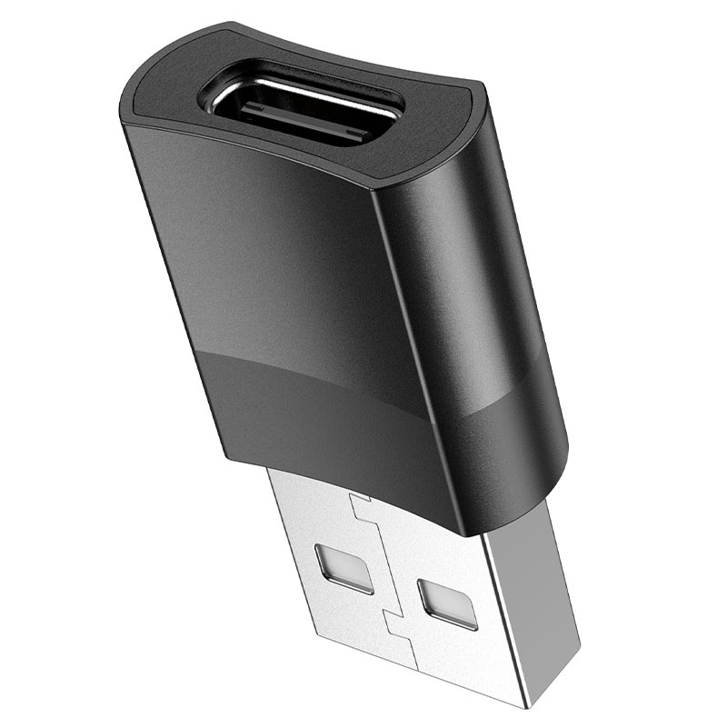 HOCO UA17 USB-A Male to Type-C Female Adapter
