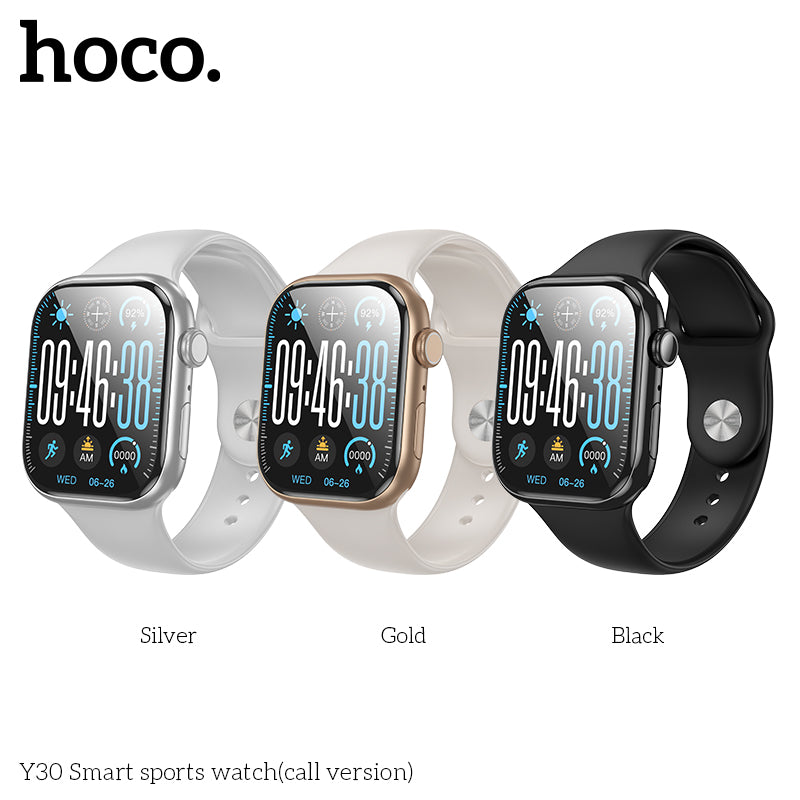 HOCO Y30 Smart Sports Watch (Call Version)