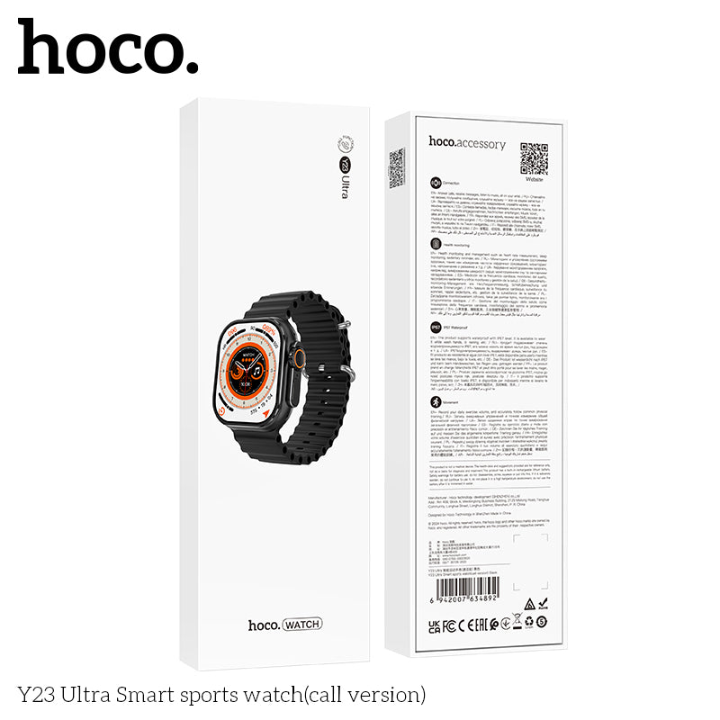 New Color Available! HOCO Y23 Ultra Smart Sports Watch (Call Version)