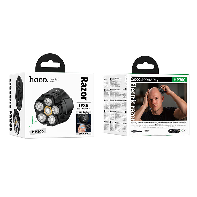 HOCO HP300 Six-Blade Electric Shaver