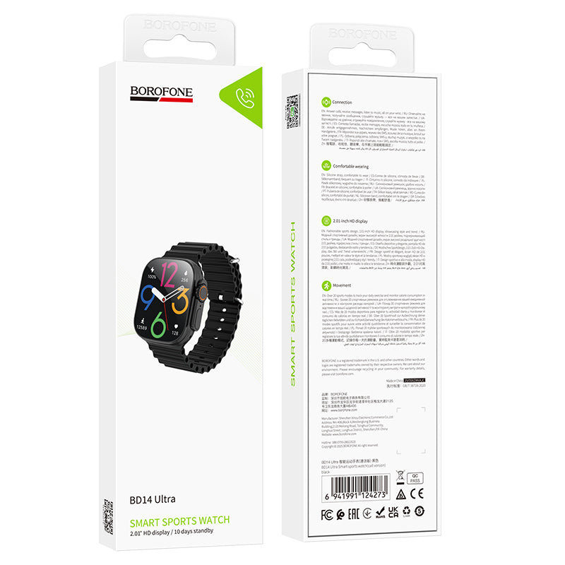 HOCO BOROFONE BD14 Ultra Smart Sports Watch (Call Version)