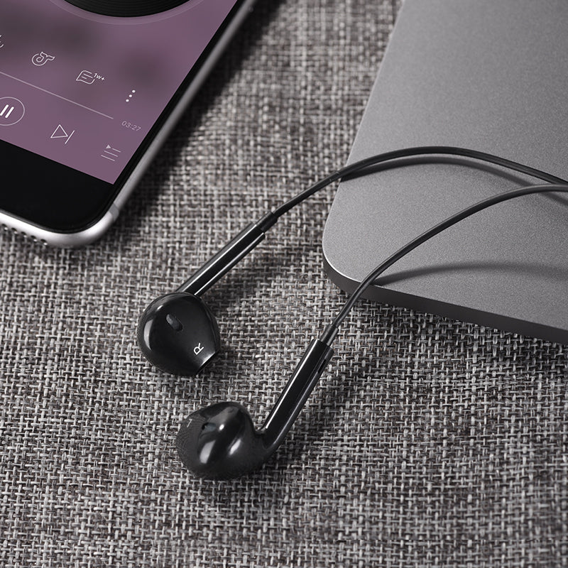 HOCO M101 Max 3.5mm Jack Wire-Controled Earphones with Microphone