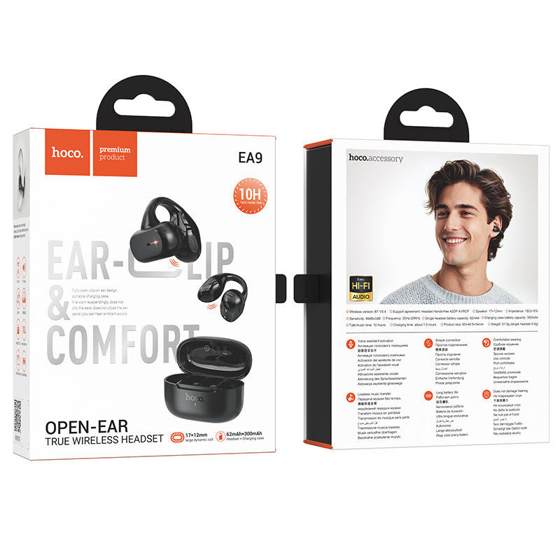 HOCO EA9 Clip-On TWS Wireless Earphones