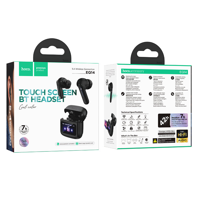 HOCO EQ14 TWS with Touch Screen