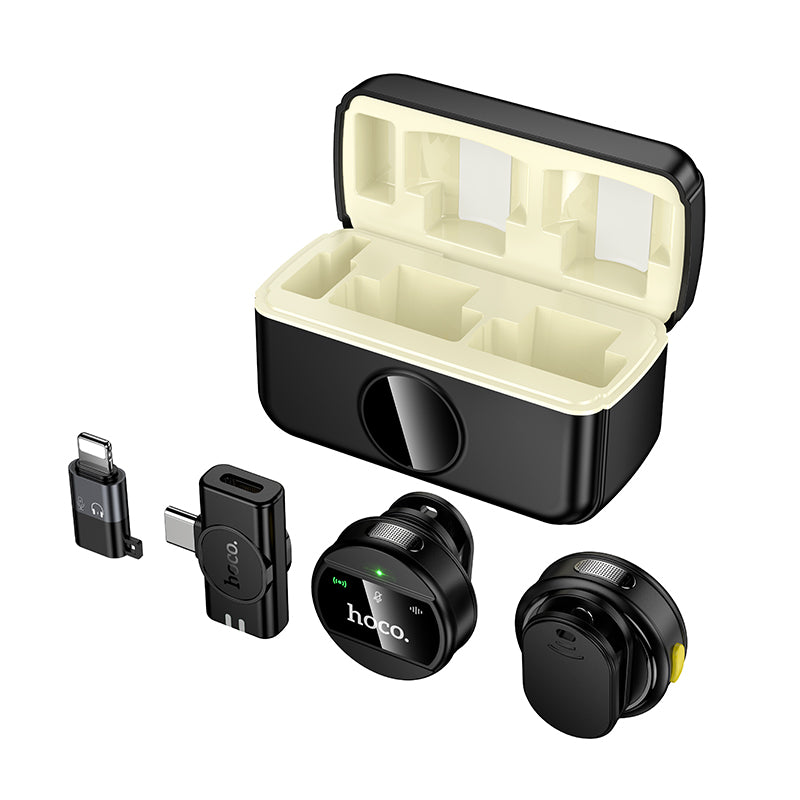 HOCO L22 2-in-1 Wireless Digital Microphone (Lightning/Type-C)