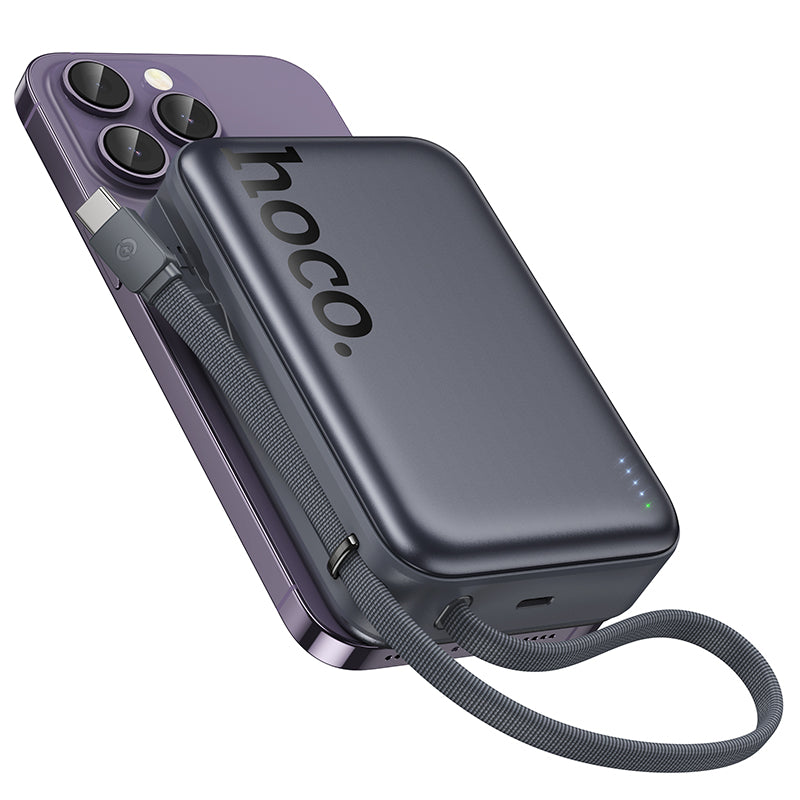 HOCO Q44A PD40W 20000mAh MagSafe Magnetic Wireless Charging Power Bank with Cable (3C/CCC Certified) (A+)