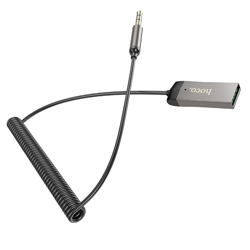 HOCO E78 Car AUX Bluetooth Receiver with Cable