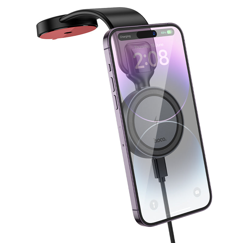 HOCO HW29 Wireless Fast Charging Car Holder for Dashboard