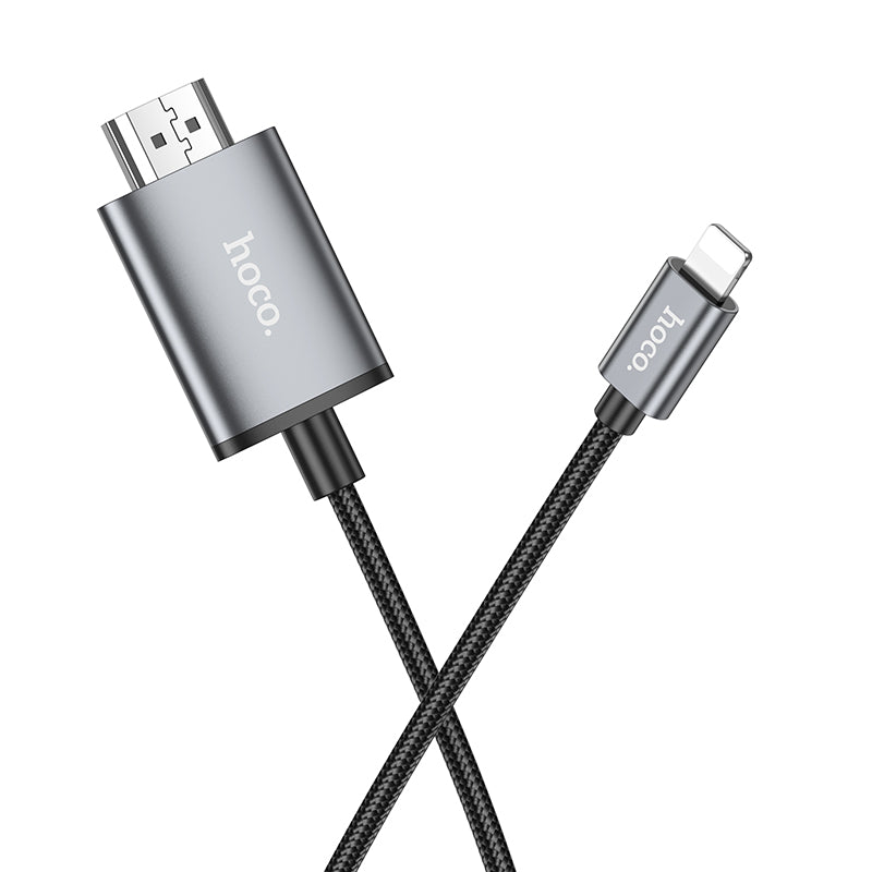 HOCO UA27 Lightning to HDMI Cable 1080p HD 2m