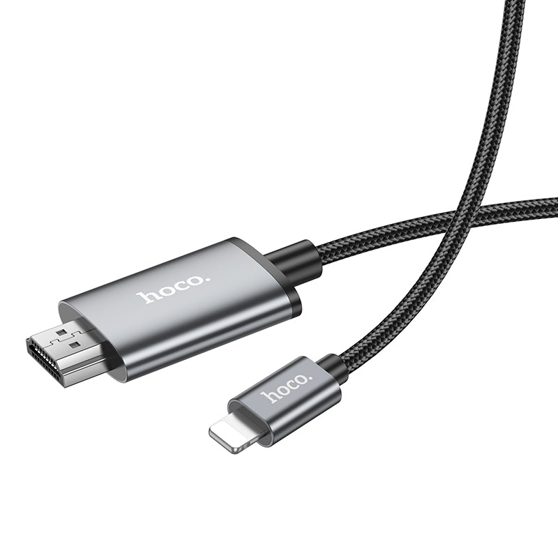 HOCO UA27 Lightning to HDMI Cable 1080p HD 2m