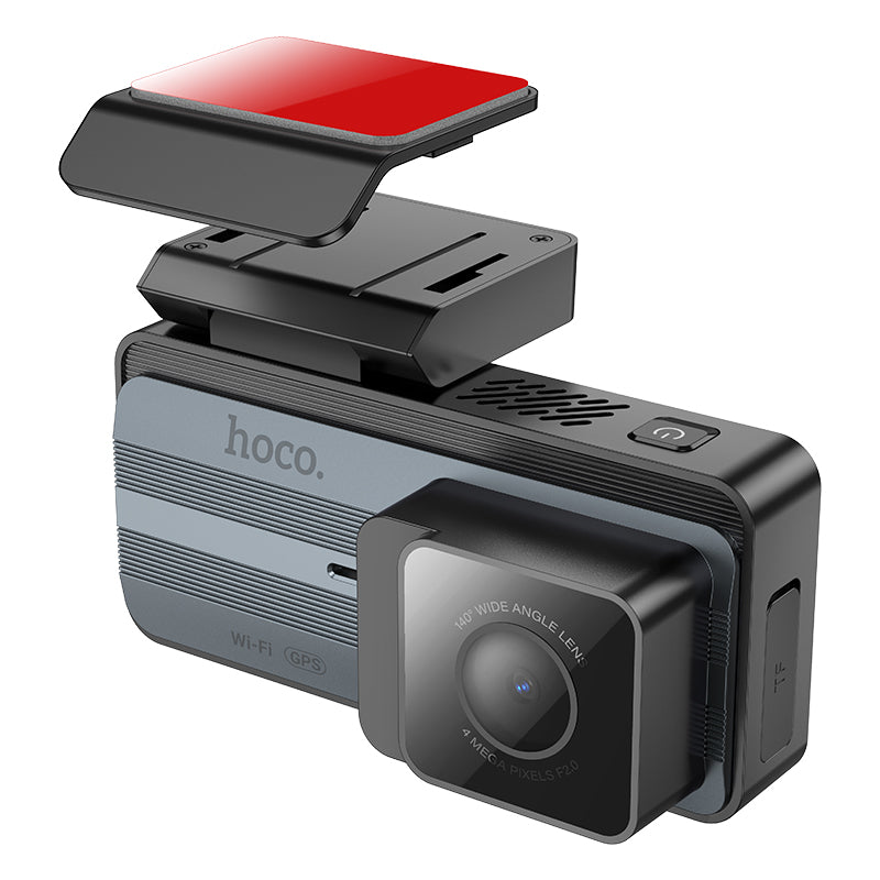 HOCO DV12 Driving Recorder with Rear Camera, 2K Screen & GPS