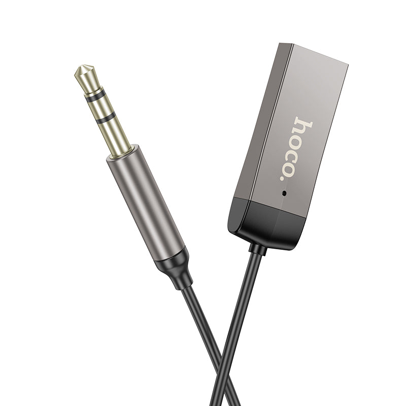 HOCO E78 Car AUX Bluetooth Receiver with Cable