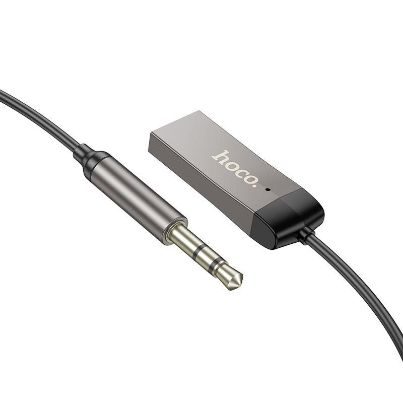 HOCO E78 Car AUX Bluetooth Receiver with Cable