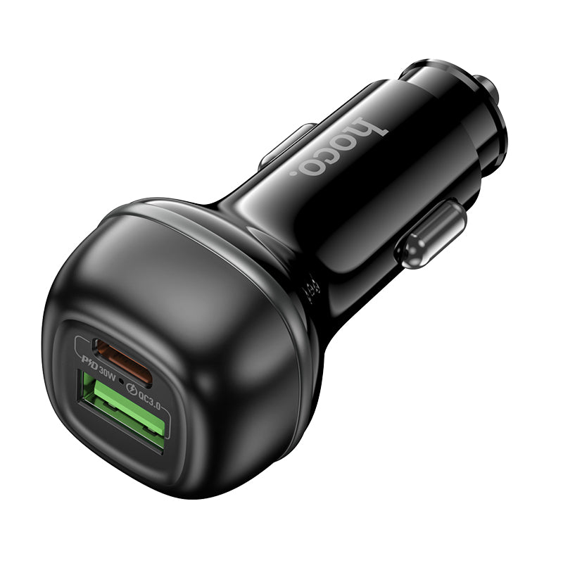 HOCO Z58A 48W Dual Port Car Charger PD30W