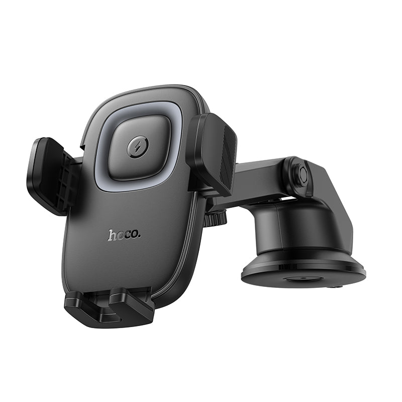HOCO HW32 Wireless Charging Car Holder for Dashboard/Center Console