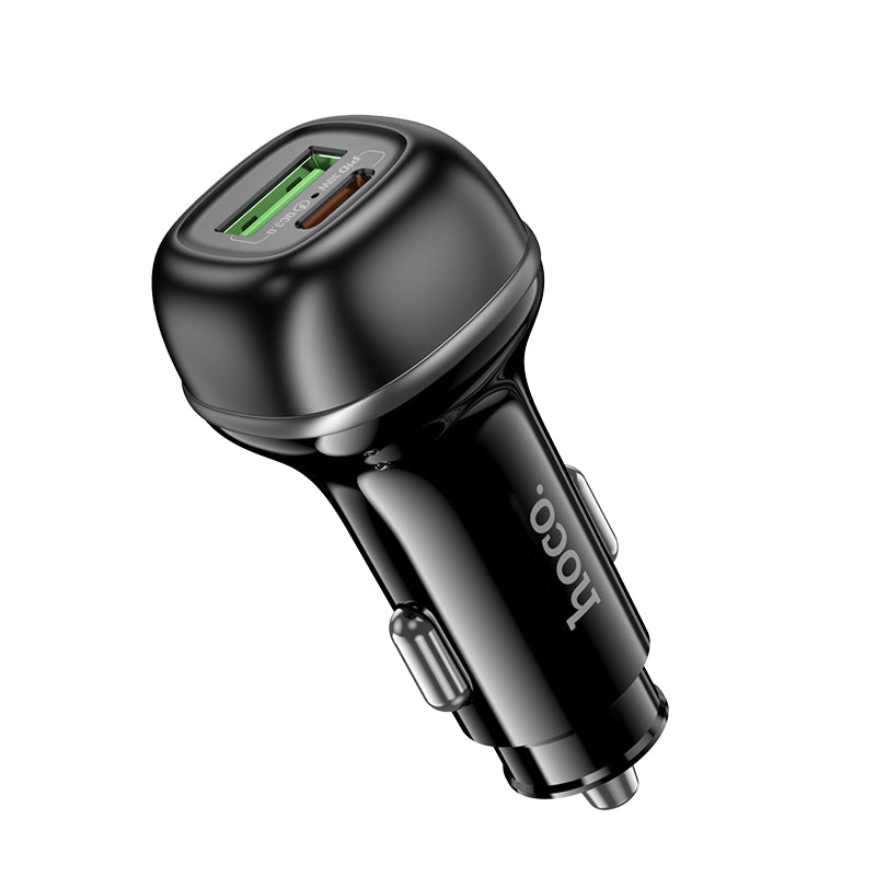 HOCO Z58A 48W Dual Port Car Charger PD30W