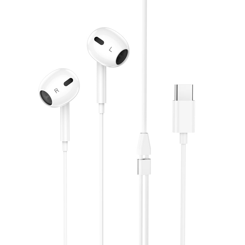 HOCO M101 Max Type-C Wire-Controled Digital Earphones with Microphone