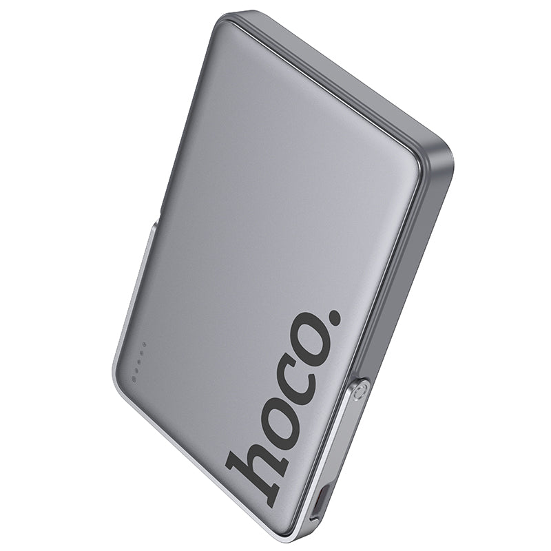 HOCO Q36 PD20W 5000mAh MagSafe Magnetic Wireless Charging Power Bank with Stand (3C/CCC Certified) (A+)