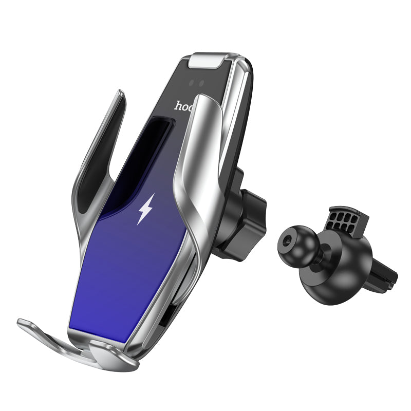 HOCO S14 Automatic Induction Wireless Charging Car Holder for Air Outlet/Centre Console/Windshield