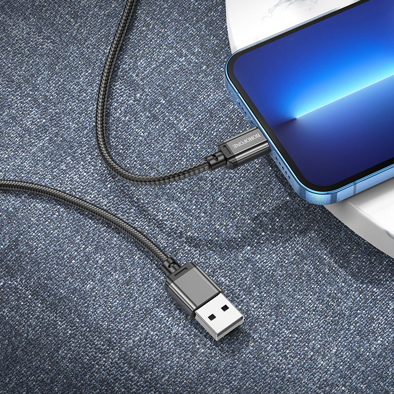 HOCO BOROFONE BX87 USB-A to Lightning Charging Data Cable