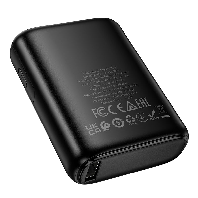 HOCO J158 5000mAh Power Bank (3C/CCC Certified) (A+)