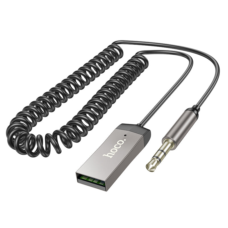 HOCO E78 Car AUX Bluetooth Receiver with Cable