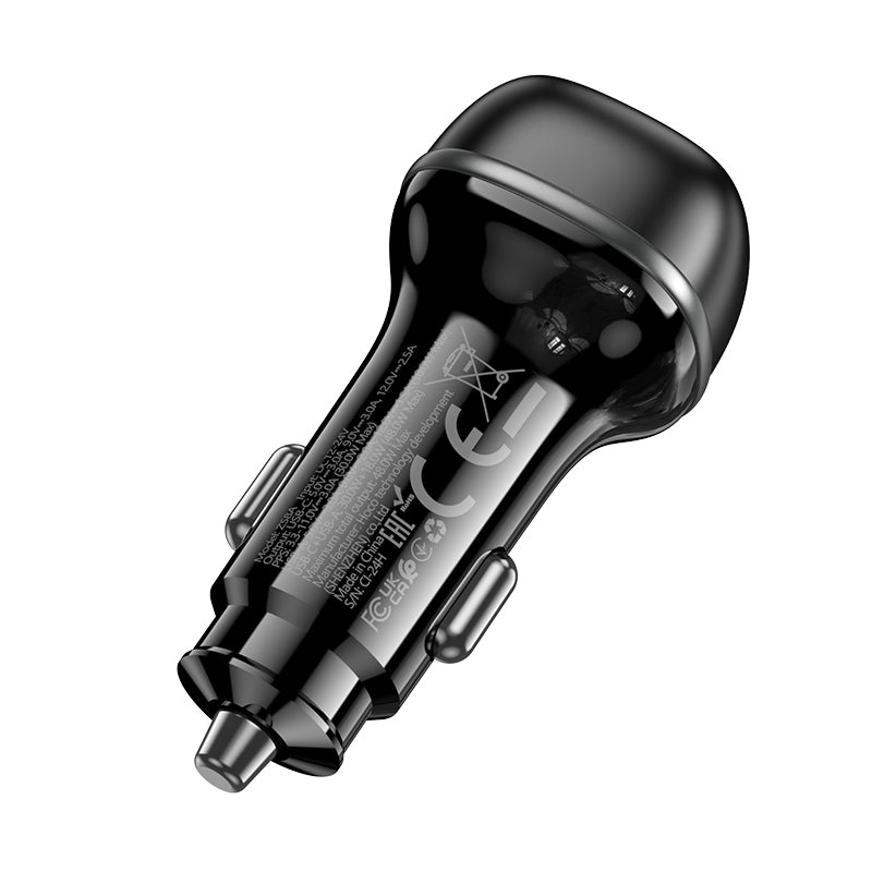 HOCO Z58A 48W Dual Port Car Charger PD30W
