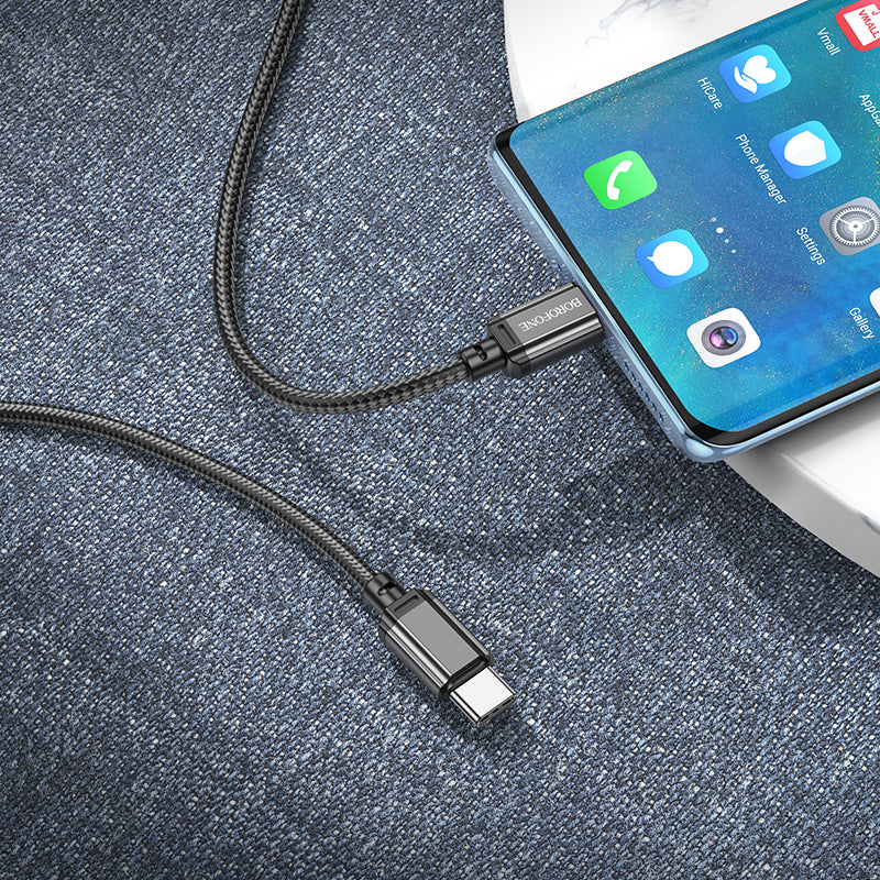 HOCO BOROFONE BX87 Type-C to Type-C 60W Charging Data Cable