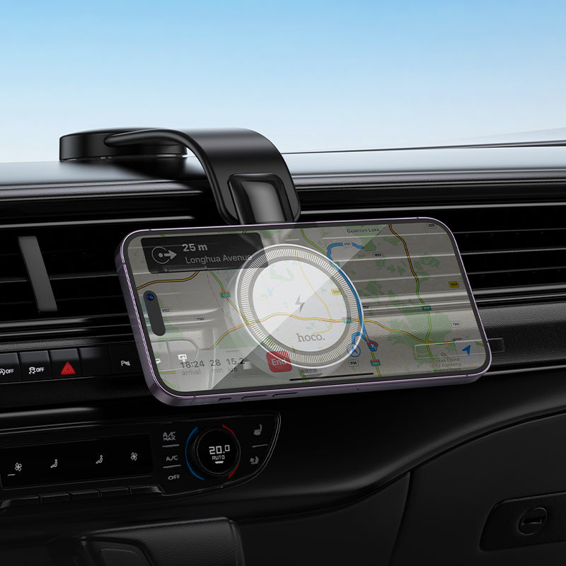 HOCO HW29 Wireless Fast Charging Car Holder for Dashboard