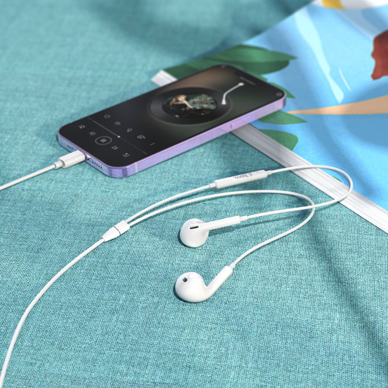 HOCO M111 Max Lightning Wire-Controled Digital Earphones with Microphone