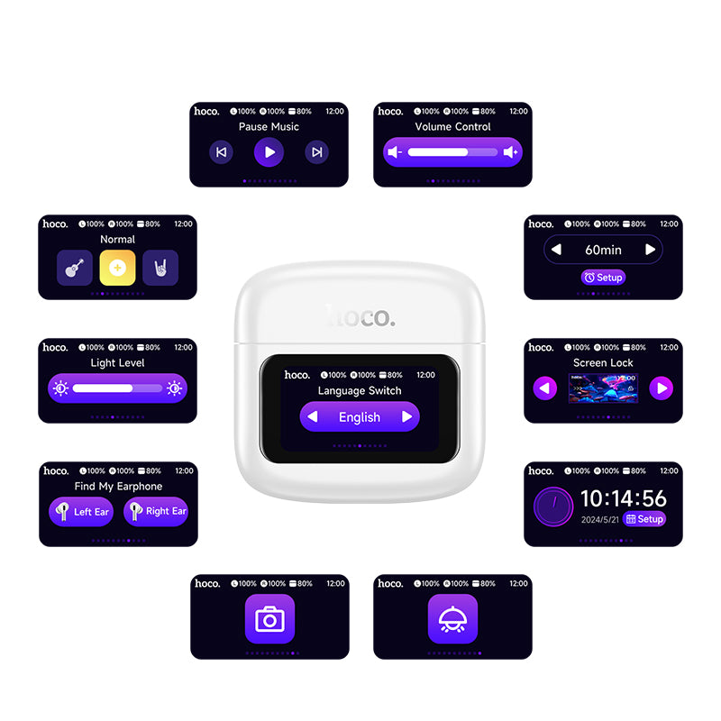 HOCO EQ14 TWS with Touch Screen