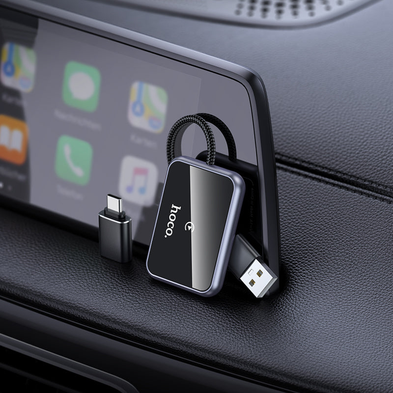 HOCO HU1 Car Wireless CarPlay/Android Auto Adapter